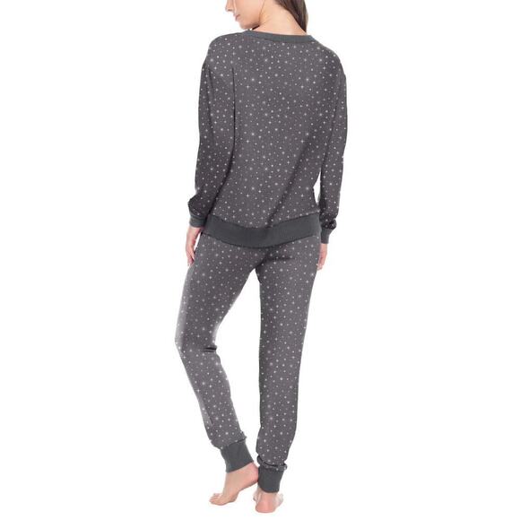 NWT Honeydew Women's 2-Pc Super Soft Printed Soft Pajama Lounge Set - Picture 3 of 7